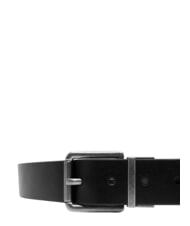 CALVIN KLEIN CASUAL ROLLER Curea reversibilă din piele negru/maro &icirc;nchis/antic - Curele - 3