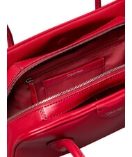 CALVIN KLEIN EMBOSSED LOGO BUSINE Geantă de umăr Vin de Bordeaux - Genți femei - 4
