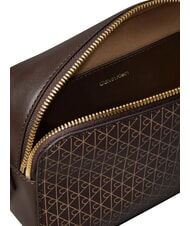 CALVIN KLEIN COATED EMBLEM Geantă de umăr mini delicios aop - Genți femei - 4