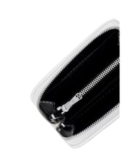 CALVIN KLEIN CONTRAST CK Portofel mic pe negru - Portofele femei - 5
