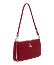 CALVIN KLEIN CONTRAST CK Geantă de umăr Vin de Bordeaux - Genți femei - 2