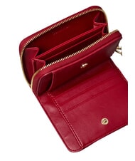 CALVIN KLEIN HARDWARE MONOGRAM Portofel din piele Vin de Bordeaux - Portofele femei - 3