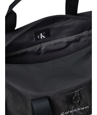 CALVIN KLEIN BOLD Geantă de voiaj cu curea de umăr pe negru - Genți de voiaj - 4