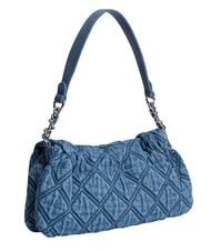 TOMMY HILFIGER TH FEMININE Geantă de umăr din denim blugi - Genți femei - 3