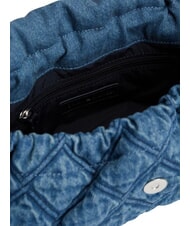TOMMY HILFIGER TH FEMININE Geantă de umăr din denim blugi - Genți femei - 4
