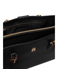 TOMMY HILFIGER TH GRACE Geantă de umăr negru - Genți femei - 6