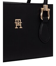TOMMY HILFIGER TH GRACE Geantă de m&acirc;nă, cu curea de umăr negru - Genți femei - 4