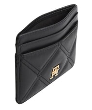 TOMMY HILFIGER TH FEMININE Suport plat pentru carduri negru - Portofele femei - 3