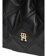 TOMMY HILFIGER TH FEMININE Geantă de umăr negru - Genți femei - 5