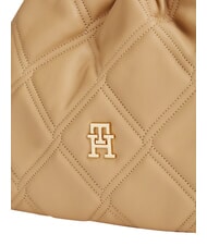 TOMMY HILFIGER TH FEMININE Geantă de umăr kaki clasic - Genți femei - 5