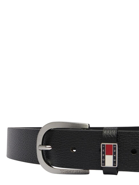 TJM RYAN Curea de piele negru - Curele