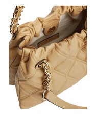 TOMMY HILFIGER TH FEMININE Geantă de umăr matlasată kaki clasic - Genți femei - 4