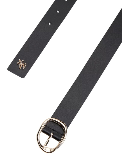 TH SCULPT Curea de piele negru - Curele