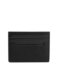 TOMMY HILFIGER TH SOHO Portcard plat din piele negru - Portofele bărbați - 2