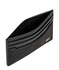 TOMMY HILFIGER TH SOHO Portcard plat din piele negru - Portofele bărbați - 3