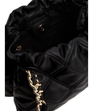 TOMMY HILFIGER TH FEMININE Geantă de umăr matlasată negru - Genți femei - 4