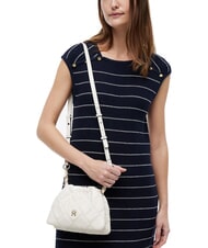 TOMMY HILFIGER TH FEMININE Geantă de umăr cremă moale - Genți femei - 2