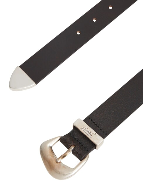 TJW SEASONAL COOL Curea de piele negru - Curele