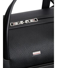 TOMMY HILFIGER TH CENTRAL Geantă de voiaj cu curea de umăr negru - Genți de voiaj - 4
