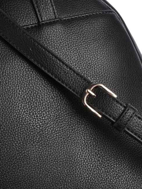 MANHATTAN Rucsac cu buzunar frontal BLACK - Genți femei