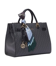 LIUJO MANHATTAN Geantă de m&acirc;nă tip shopper, cu curea de umăr BLACK - Genți femei - 3