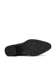 MICHAEL KORS LEX Ghete din piele &icirc;ntoarsă ciocolată - Pantofi femei - 4