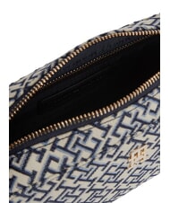 TOMMY HILFIGER TH GRACE Geantă de umăr mini mono albastru - Genți femei - 4