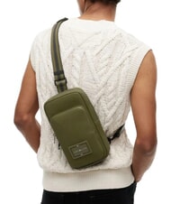 TOMMY HILFIGER TH FOUNDATION Rucsac cu un singur umăr lemn de măslin - Rucsacuri pentru laptop - 2
