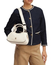 TOMMY HILFIGER TH LOGOTAPE Geantă de m&acirc;nă cu curea de umăr - Genți femei