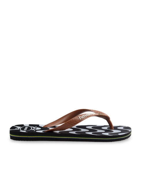 TOP CAPOCABANA Papuci de cauciuc BLACK - Pantofi unisex