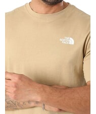 THE NORTH FACE EVOLUTION BOX Tricou cu m&acirc;necă scurtă, 100% bumbac piatră kaki - tricou - 4