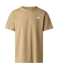 THE NORTH FACE EVOLUTION BOX Tricou cu m&acirc;necă scurtă, 100% bumbac piatră kaki - tricou - 5