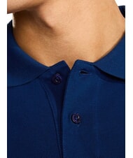 THE NORTH FACE ESSENTIAL Tricou polo cu m&acirc;necă scurtă albastru de vară - maiou Polo - 5