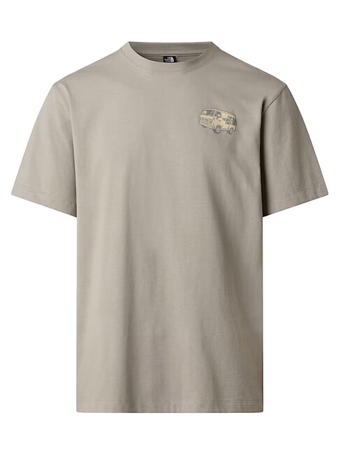 VAN LIFE Tricou cu m&acirc;necă scurtă, 100% bumbac lespede de piatră - tricou