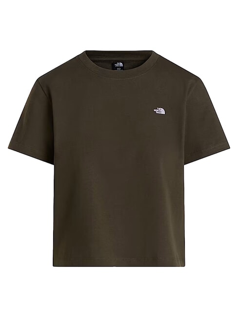ESSENTIAL SIMPLE Tricou cu m&acirc;necă scurtă, 100% bumbac verde taupe nou - tricou