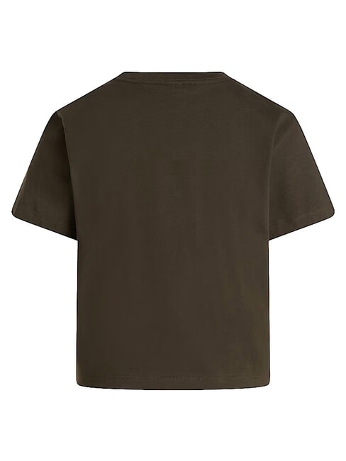 ESSENTIAL SIMPLE Tricou cu m&acirc;necă scurtă, 100% bumbac verde taupe nou - tricou