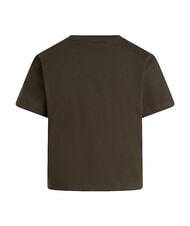 THE NORTH FACE ESSENTIAL SIMPLE Tricou cu m&acirc;necă scurtă, 100% bumbac verde taupe nou - tricou - 9