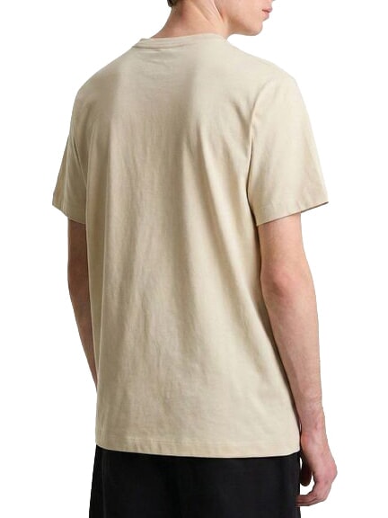EVOLUTION Tricou cu m&acirc;necă scurtă, 100% bumbac piatră de deșert - tricou