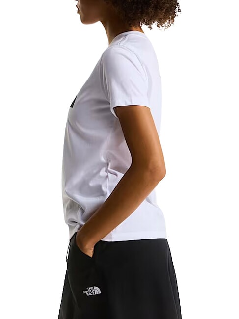 EVOLUTION Tricou slim fit cu m&acirc;necă scurtă tnf alb - tricou