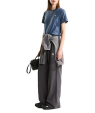 THE NORTH FACE ESSENTIAL SIMPLE Tricou cu m&acirc;necă scurtă, 100% bumbac gri granit - tricou - 3