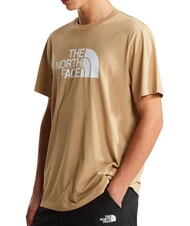THE NORTH FACE EVOLUTION HALF Tricou cu m&acirc;necă scurtă, bumbac pur piatră kaki - tricou - 3