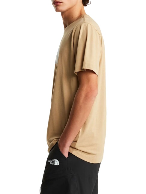 EVOLUTION HALF Tricou cu m&acirc;necă scurtă, bumbac pur piatră kaki - tricou