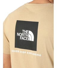 THE NORTH FACE EVOLUTION BOX Tricou cu m&acirc;necă scurtă, 100% bumbac piatră kaki - tricou - 3