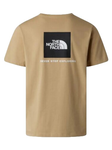 EVOLUTION BOX Tricou cu m&acirc;necă scurtă, 100% bumbac piatră kaki - tricou