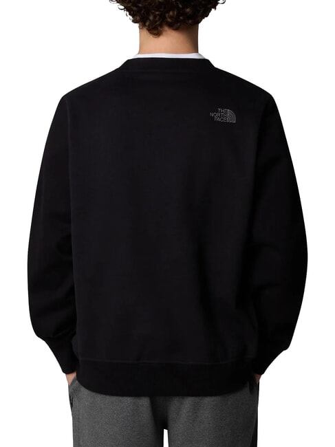 DREW PEAK Hanorac cu g&acirc;t crew tnf negru - hanorace