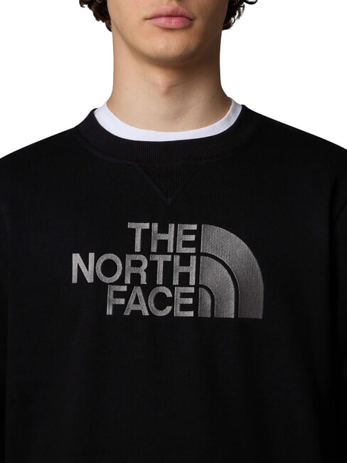DREW PEAK Hanorac cu g&acirc;t crew tnf negru - hanorace