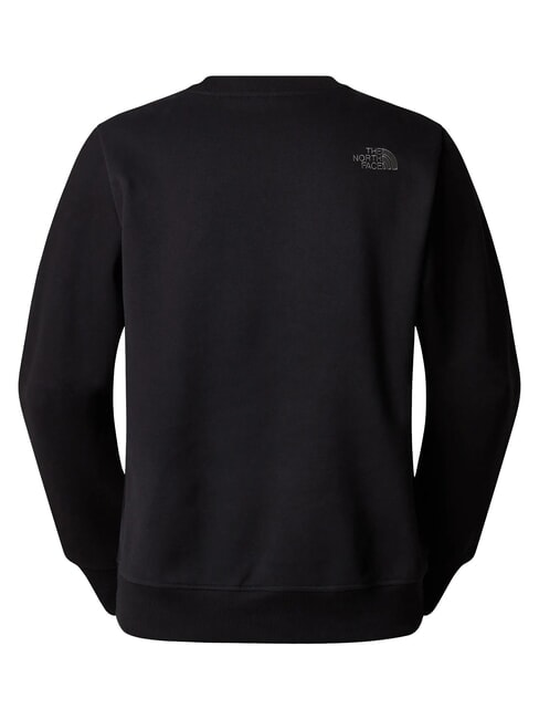 DREW PEAK Hanorac cu g&acirc;t crew tnf negru - hanorace