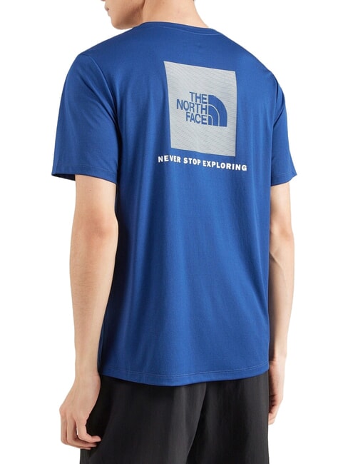 24 7 BOX NSE Tricou cu m&acirc;necă scurtă albastru de vară - tricou