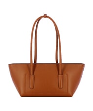 COCCINELLE DOUBLE BEAT Geantă de cumpărături cu clutch coniac - Genți femei - 3