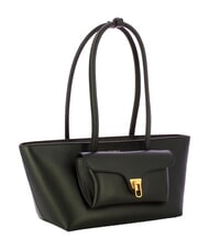 COCCINELLE DOUBLE BEAT Geantă de cumpărături cu clutch negru - Genți femei - 2